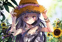 日式公主♡姬发式特辑 : 说到公主的发型，大家首先会想到什么样的发型呢？ 西洋的公主都是金色罗马卷发或是将头发束在上方的豪华发型……。而说到日式的公主发型，就要数“姬发式”了吧。姬发式是长直发，那整齐的刘海与脸旁长及脸颊的头发令人印象深刻，同时还突显了女性气质。线条笔直的发型，会给人以一种非常端庄的感觉呢。今天，就为大家送上描绘了日式公主的发型——“姬发式”的插画作品特辑。快来看看吧。