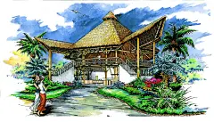 建筑设计手绘效果图图集丨建筑方案设计水彩马克笔手绘/快题设计效果图