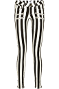 PaigeEdgemont striped low-rise skinny jeans