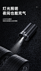 车载充气泵 汽车充气泵车载打气泵充气宝无线便携多功能预设胎压数显轮胎打气筒带灯摩托自行车 【充气泵】预设胎压 智能充停【图片 价格 品牌 报价】-京东