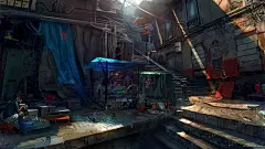 REMEMBER ME-巴黎2084-超级科幻场景手绘设定 [57P] 2/2 - 美术插画 -手机版 - Powered by Discuz!