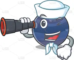 水手,行星,天空,双筒望远镜,海王星,在上面,海盗,船长,形状,球体