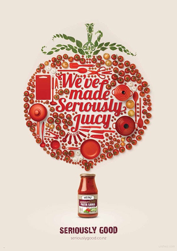 亨氏(Heinz)调味品系列创意广告欣赏
