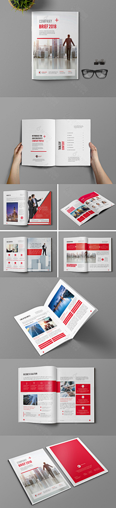 MuBo_Design采集到册子折页-Brochure layout