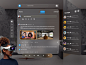 Spatial UI Design: Apple Vision Pro - Twitter UI by Abu Bokkor Siddik on Dribbble