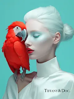 AI时尚摄影-Tiffany 新品系列大片？