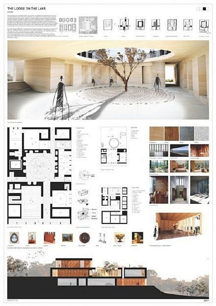 建筑设计展板