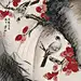 爱新觉罗·溥佐花鸟画作品