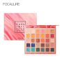 FOCALLURE 30 Colors Eyeshadow Palette High Quality Brand Smooth Glitter Matte Powdery Shades For Daily Party Makeup Pallete