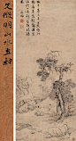 文征明（1470～1559年），即文徵明，初名壁，字征明，后更字征仲，号衡山、停云，长洲（今江苏吴县）人。祖籍衡山，故号衡山居士。家世武弁，自祖父起始以文显，父文林曾任温州永嘉知县。他幼习经籍诗文，喜爱书画，文师吴宽，书法学李应祯，绘画宗沈周。少时即享才名，与祝允明、唐寅、徐祯卿并称“吴中四才子”。然在科举道路上却很坎坷，从弘治乙卯（1495年）26岁到嘉靖壬午（1522年）53岁，十次应举均落第，直至54岁才受荐以贡生进京，待诏翰林院。四年中目睹官场腐败，一再乞归，57岁回归故里，潜心诗文书画。他通晓各