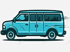 班车 创意素材