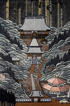 髙壹采集到插画场景