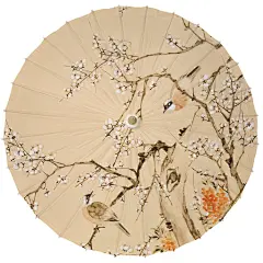 毕六福油纸伞 泸州分水油纸伞 花鸟伞