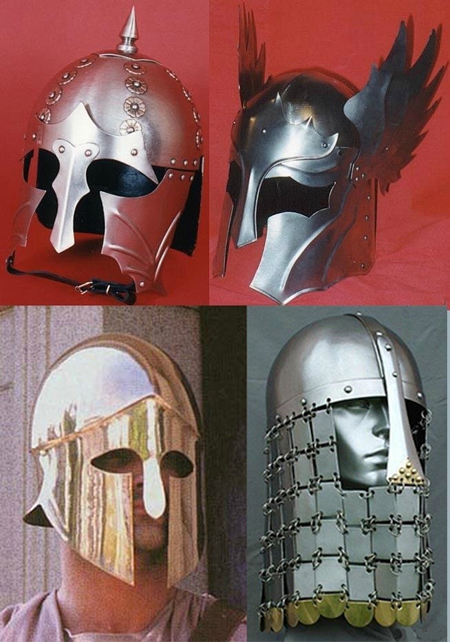 #绘画参考# 罗马骑士头盔盔甲、武士头盔...