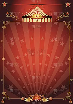 魔术红星马戏团海报