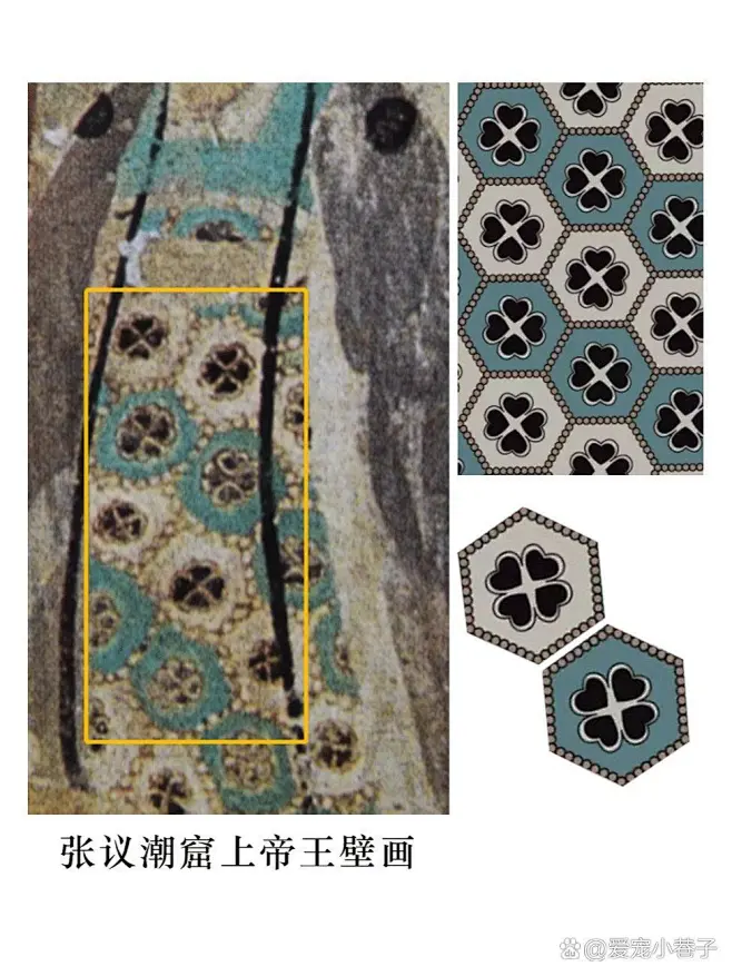 中式传统纹样•龟背纹•宋锦纹样-花瓣网