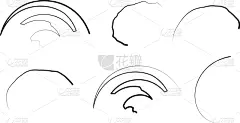 机会,数字6,不规则的,抽象,线条,化学元素周期表,活力,S形,布置