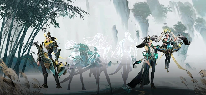 Background illustration for the Calligraphia in League of Legends: Wild ...