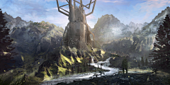 微元素沈星采集到微元素 CG风景