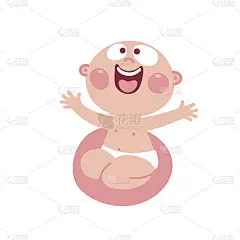 有趣的婴儿。
