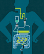 Fecal Matters : Illustrations for an article about fecal microbiota transplants