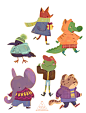 Animal Character Designs