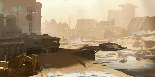 Mars Visual Development-花瓣网