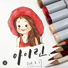 在领会欢喜和悲伤的同时
希望能够如期望的活着
马克笔手绘卡通人物
by:lallayena ​  via 若木木_zoe ​​​​