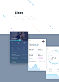 Lines activity tracker : More human activity tracker, which will help you to live healtier.