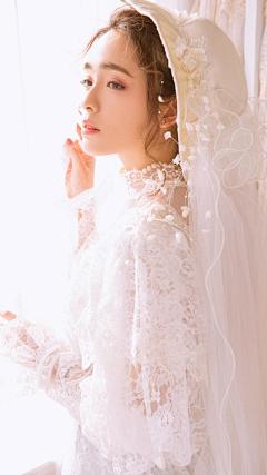 人物篇 唯美婚纱美女 手机壁纸