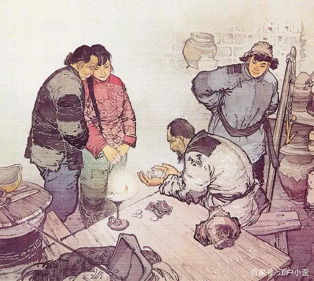 《白毛女》喜儿与黄世仁的故事-花瓣网
