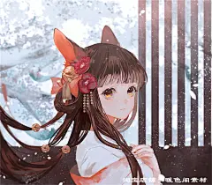 动漫萌系兽耳萝莉少女图集原画插画壁纸图片素材图包合集美术资料-淘宝网
