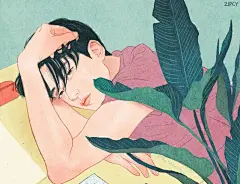 16张插画——唯美甜蜜情侣日常