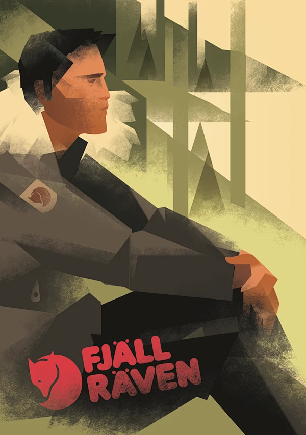 Fjällraven posters图片_ui插画图片素材-花瓣网