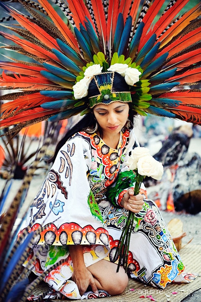 A Mexican bride in t...