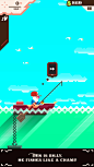 可笑的钓鱼，救赎的故事手机游戏界面设计，来源自黄蜂网http://woofeng.cn/mobile/