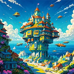 科技画作品一等奖，锦集_1_爱画画的云_来自小红书网页版