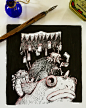 Inktober 2017 on Behance