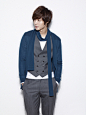 Kim Hyun Joong for Mvio Fall 2009 Catalogue