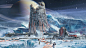 Destiny 2: Beyond Light: Ice Moon Architecture