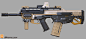 My Bullpup Rifle Design, A G R E : Dynamic Combat Rifle - BARRACUDA ( DCR - Barracuda ) 

I am very happy if this rifle really came true. in my opinion the bullpup rifle is the best!