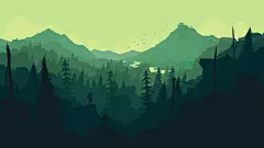 【图片】【精美壁纸】firewatch电脑壁纸及手机壁纸。_firewatch吧_百度贴吧