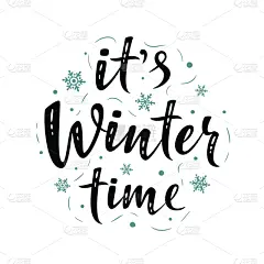 文字,冬天,雪花,标志,互联网,羊毛帽,简单,短语,贺卡,灵感