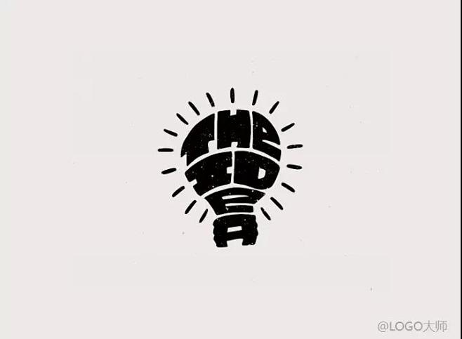 灯泡主体的logo设计