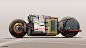 Planetary bike-type vehicle| concept, Kirill Leonov : personal project