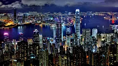 香港之夜 壁紙 - 1920x1080 全高清