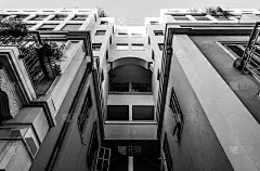 特拉维夫黑白建筑