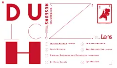 海报／网页／版式／字体／博物馆／荷兰 dutch museums poster