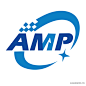 AMP新Logo : 一个椭圆代表着不规则，任何事物都能包容，AMP代表着三个中文字艾汇普！