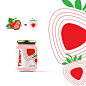 953@小文创意   【Logo and label design 水果 罐头 果汁 饮料 设计 创意 插画 艺术 菠萝 草莓 芝士 板栗